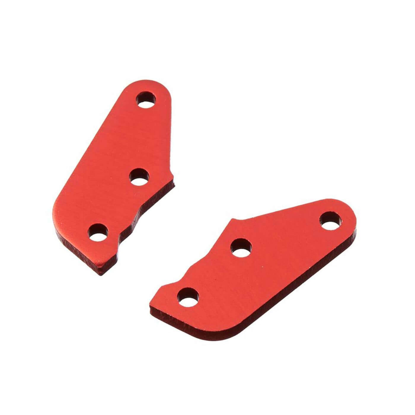 Z-AR340106 Arrma Steering Plate B Aluminum Red SENTON (2) AR340106 - Image 1