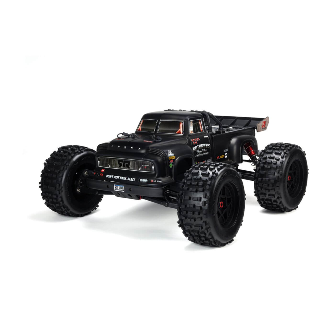 Z-AR406147 Arrma Notorious 6S BLX Body Black Real Steel AR406147 - Image 1
