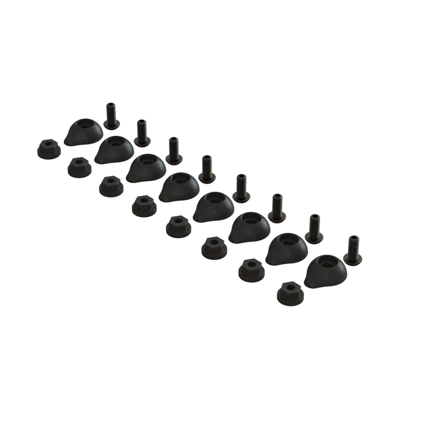 Z-AR480017 Arrma Bodypost Protection Set (8) AR480017 - Image 1