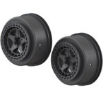 Arrma SC 2.2/3.0 Wheel 14mm Hex Black (2) AR510096