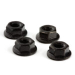 Arrma Serrated Flange Wheel Nut 4mm (4) AR708003