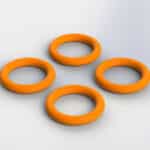 Arrma O-Ring 7x1.5mm Nero (4) AR716014