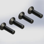 Arrma Flt Head Hex Machine Screw 4x15mm 4x4 (4) AR722415