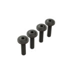 Arrma Button Head Screw Flanged M4x14mm (4) ARA727412
