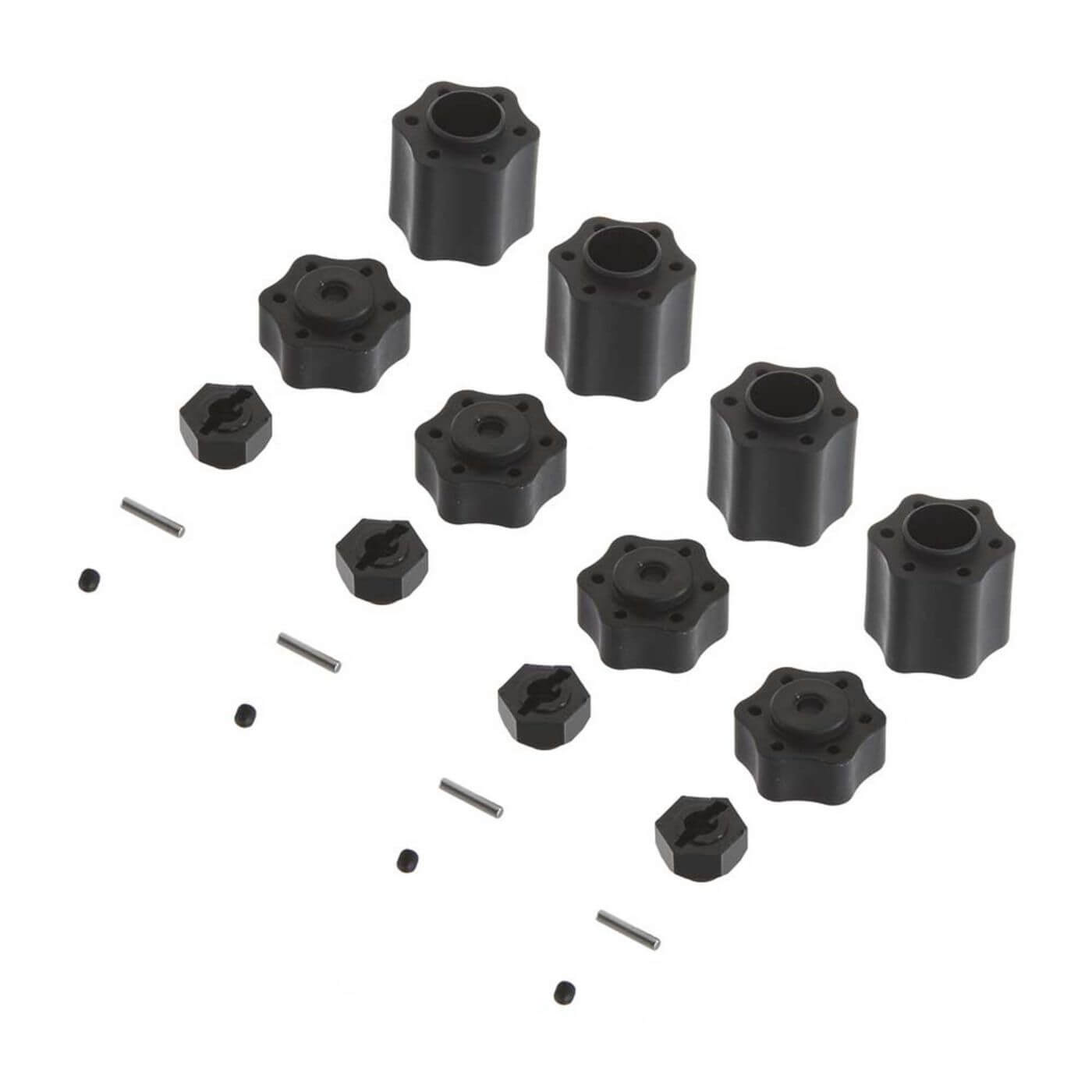 Z-AX31074 Axial Hex Hub Conv Set (12mm)(4pcs) 9026/Wraith AX31074 - Image 1