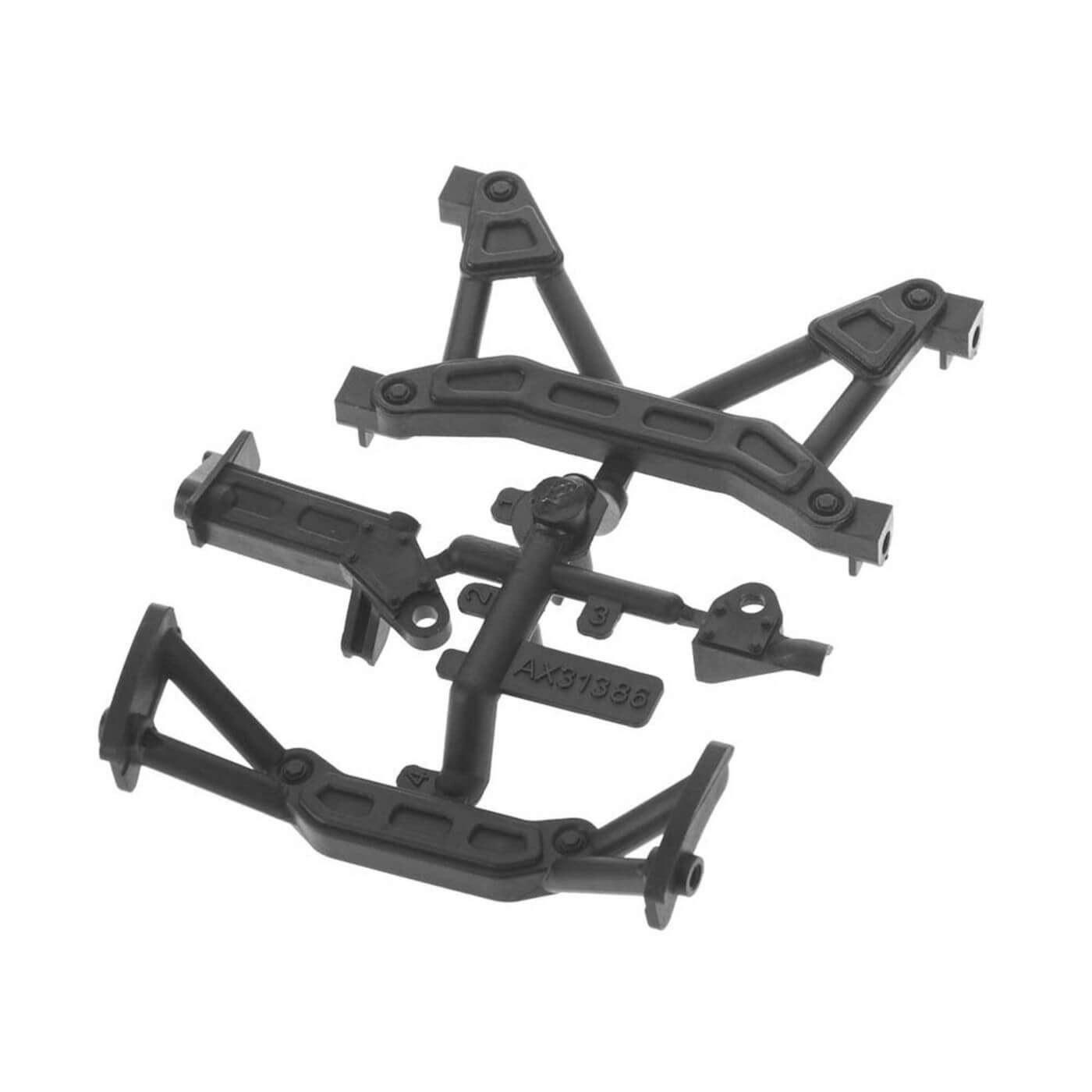 Z-AX31386 Axial Frame Braces SCX10 II AX31386 - Image 1