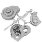 Axial LCX Transmission Case Silver AX31531