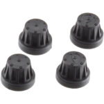 Axial Hub Cover Set Black (4) AX8079