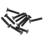 Axial Hex Socket Flat Head M3x16mm Black (10) AXA0147