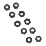 Axial Thin Nylon Locking Hex Nut M3 Black (10) AXA1052