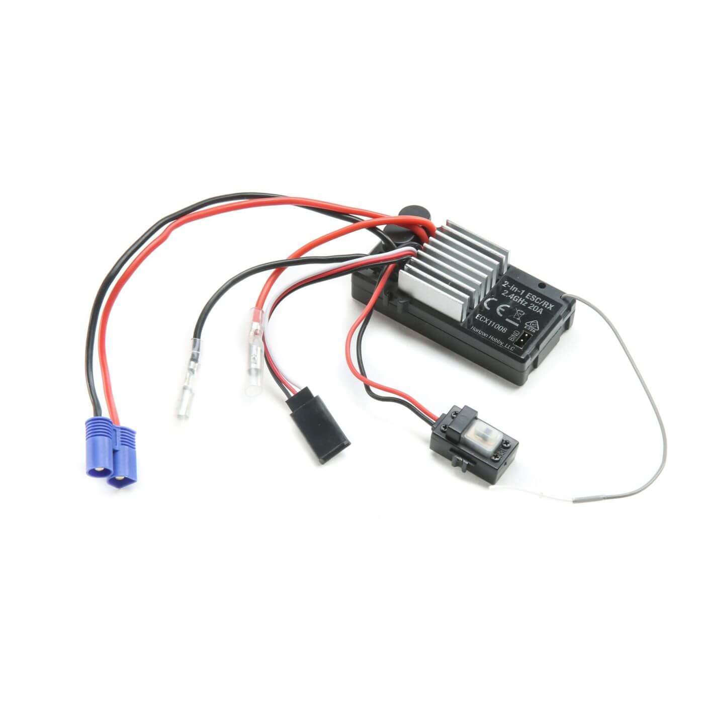 Z-ECX11008 ECX Rock Crawling ESC/RX 2.4ghz, WP V4 ECX11008 - Image 1