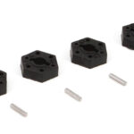 ECX Wheel Hex Set: 1/18 4WD All ECX212004