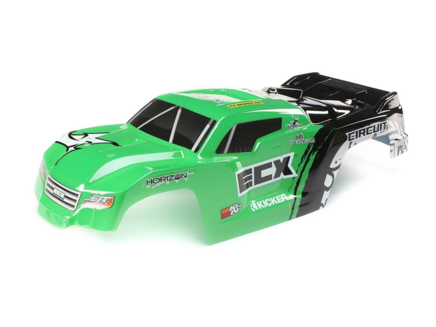 Z-ECX230037 ECX Body, Green: 1:10 2wd Circuit ECX230037 - Image 1