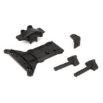 ECX Gear Cover/Kick Plate/Battery Mnts: 1:10 4wd All ECX231010