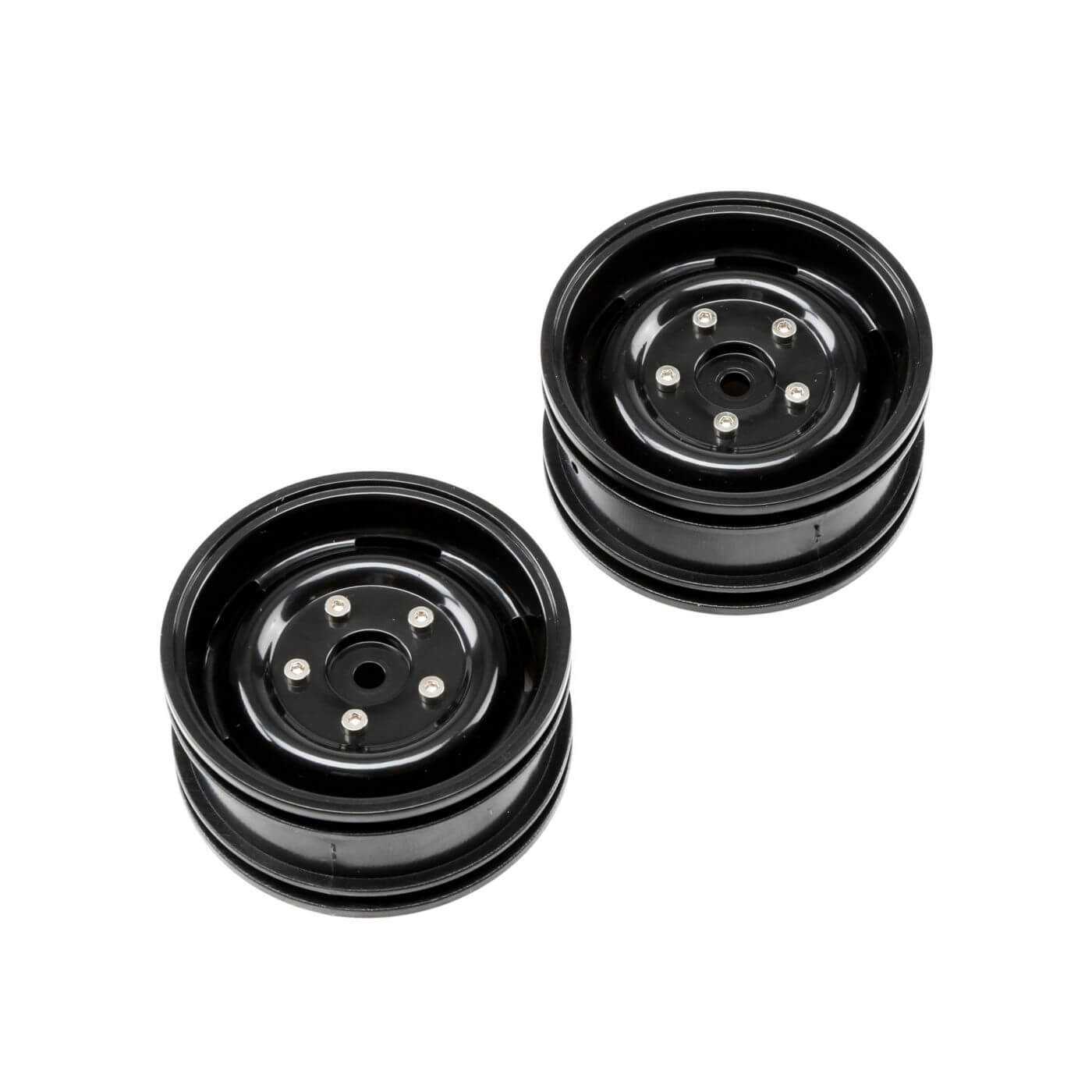 Z-ECX41004 ECX 1.9 Wheel (2) Black: 1.9 Barrage ECX41004 - Image 1