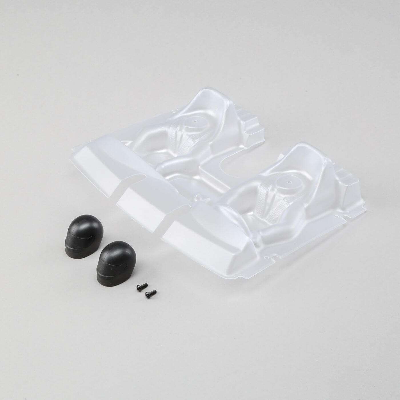 Z-LOS230020 Losi Interior Set with Helmets, Clear: Baja Rey LOS230020 - Image 1