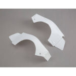 Losi L/R Rear Fender Set, White: Baja Rey LOS230025
