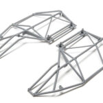 Losi Roll Cage, Side, Left & Right, Gray: Rock Rey LOS230039
