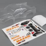 Losi Body Set, Clear: 22S SCT LOS230056