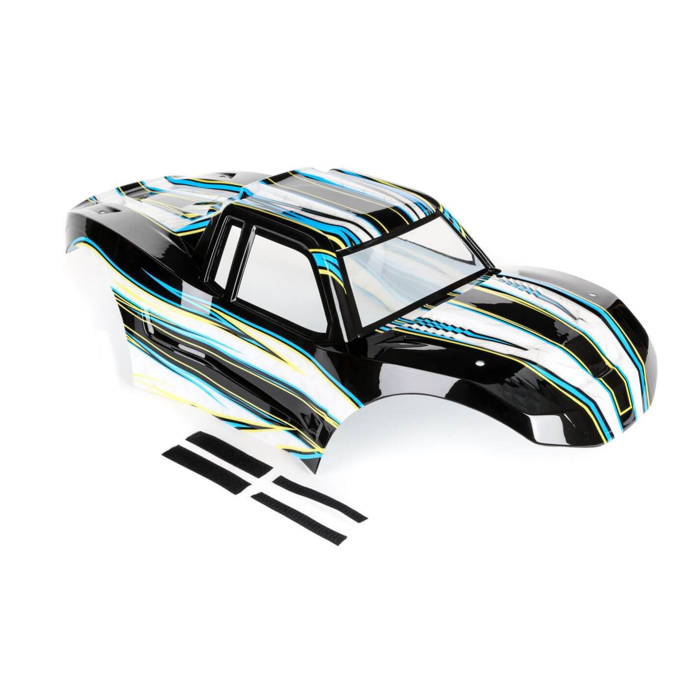 Z-LOS250013 Losi Body, Painted, Black: MTXL LOS250013 - Image 1