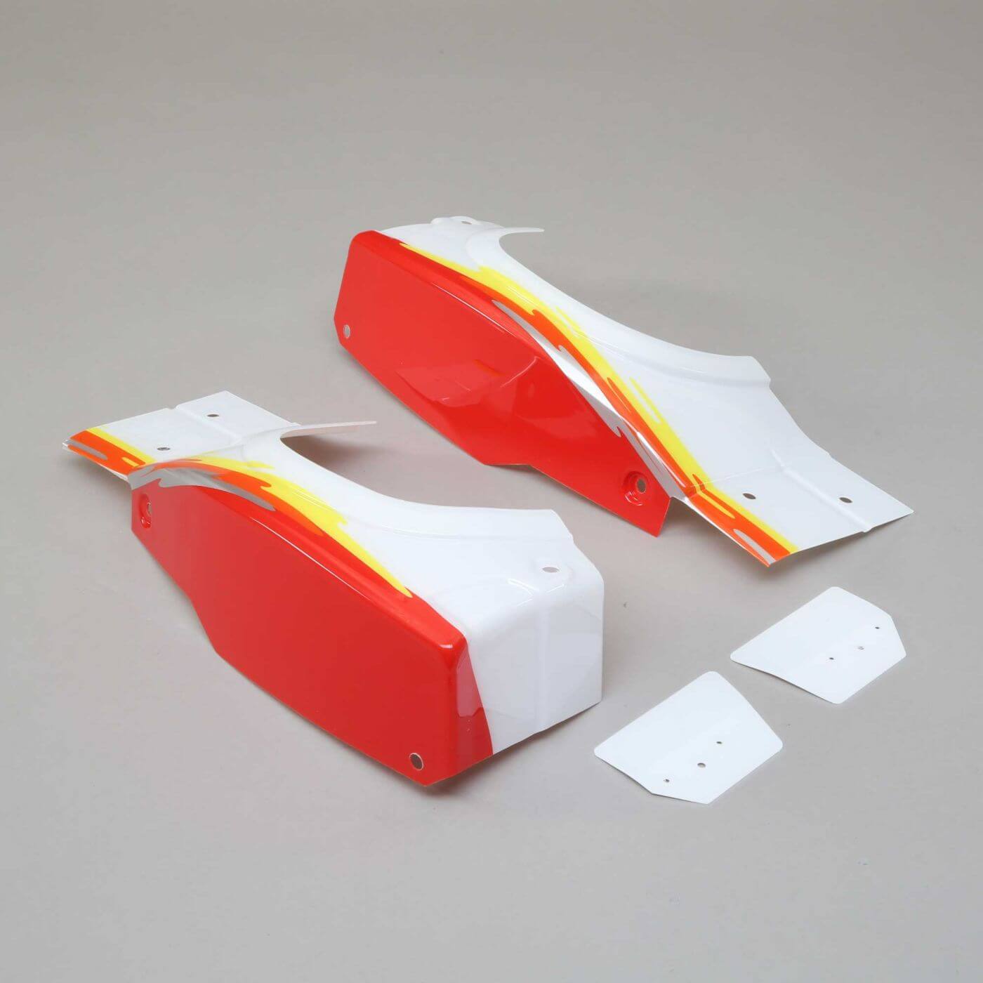 Z-LOS250029 Losi L/R Rear Fender Set, Red: Super Baja Rey LOS250029 - Image 1