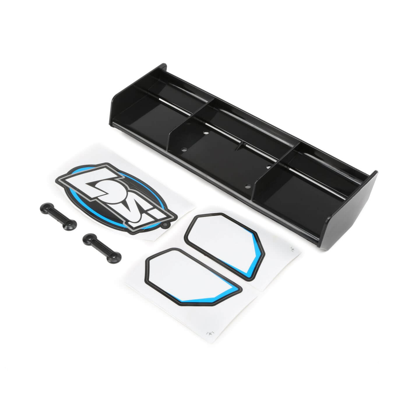 Z-LOS251046 Losi Wing, Black: DBXL-E LOS251046 - Image 1