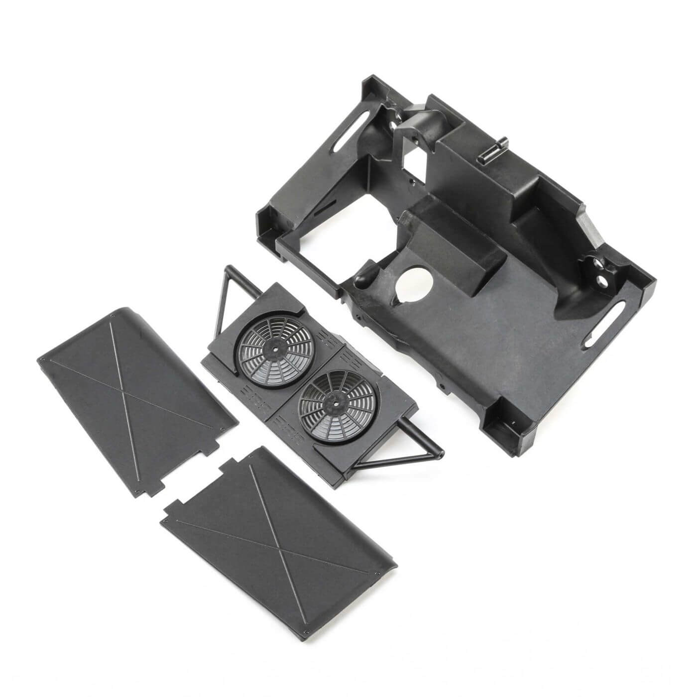 Z-LOS251056 Losi Rear Bulkhead, Fan Panel, MudGuards:Super Baja Rey LOS251056 - Image 1