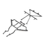 Losi Roll Cage Front & Roof: Super Rock Rey LOS251077