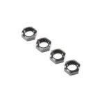 Losi Wheel Nut, Black (4): Super Baja Rey LOS252078