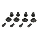 Losi Spring Cups/Clips/Shock Ends (2): 1:5 4wd DB XL LOS253006