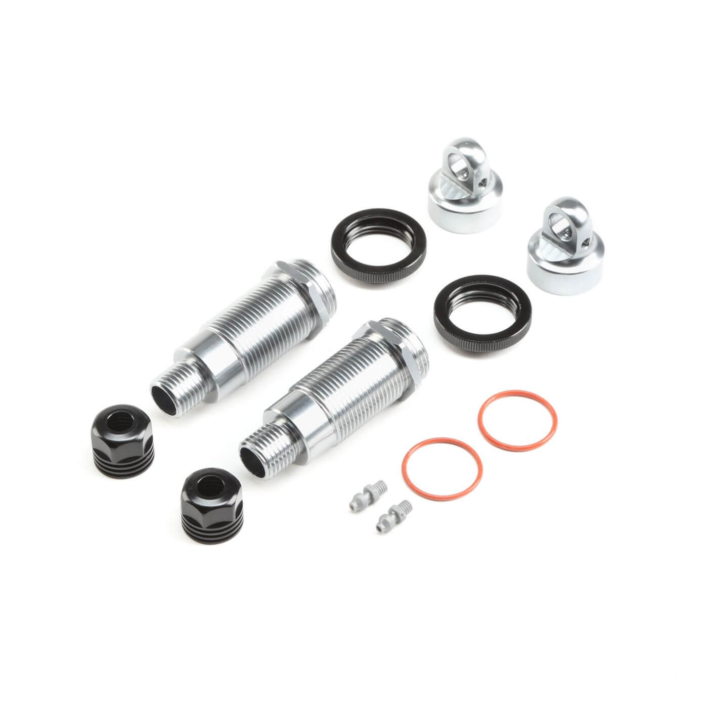 Z-LOS253022 Losi Shock Body and Collar Set, Front (2): SuperRockRey LOS253022 - Image 1