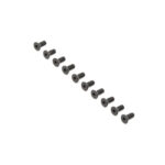 Losi Flat Head Screws, Stl, BO, M4 x 10mm (10) LOS255016