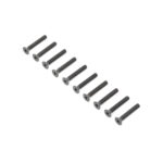 Losi Flat Head Screws, Stl, BO, M4 x 25mm (10) LOS255018