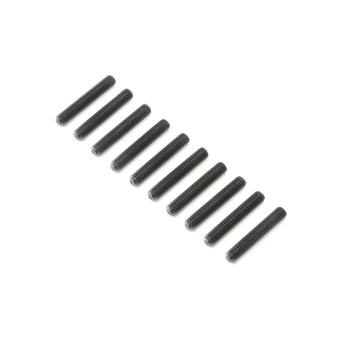 Z-LOS255022 Losi Set Screws, Stl, BO, Flat Point, M5 x 30mm (10) LOS255022 - Image 1