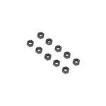 Losi Flat Nut, Stl, M4 (10) LOS255024