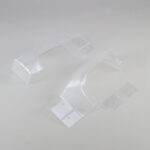 Losi L/R Rear Fender Set, Clear: Super Baja Rey LOS350004
