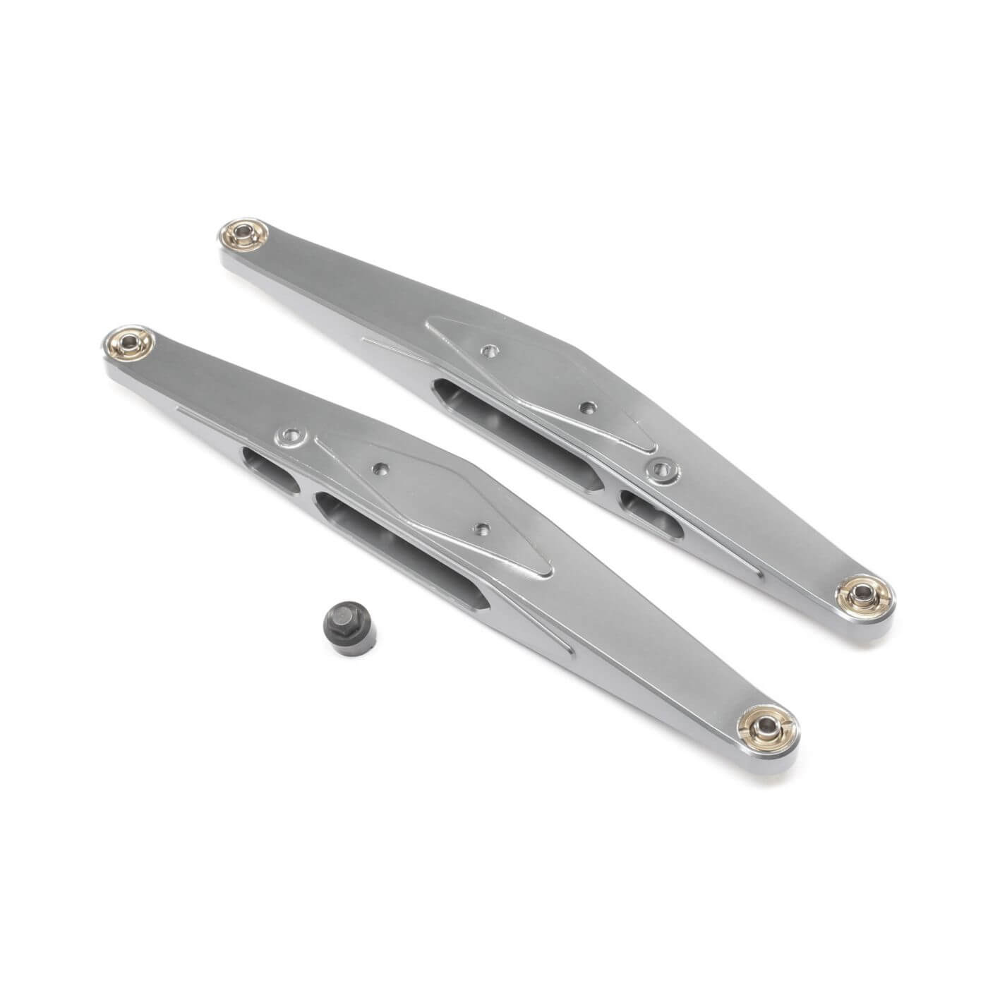 Z-LOS354007 Losi Aluminum Lower Rear Trailing Arms (2):SuperBajaRey LOS354007 - Image 1