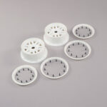 Losi Wheel & Beadlock Set, White (2): 5ive-T 2.0 LOS45026