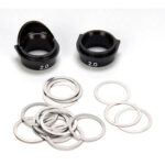 Losi Rear Gearbox Bearing Inserts, Aluminum 8B/8T 2.0 LOSA4454