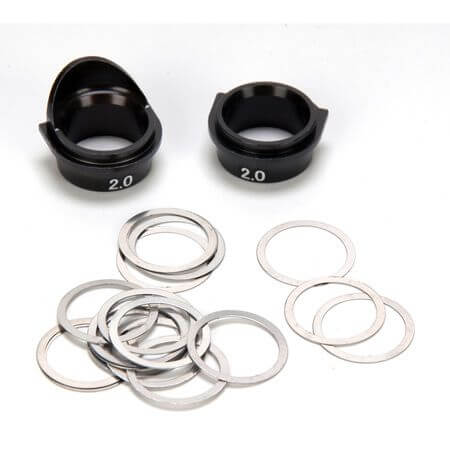 Z-LOSA4454 Losi Rear Gearbox Bearing Inserts, Aluminum 8B/8T 2.0 LOSA4454 - Image 1