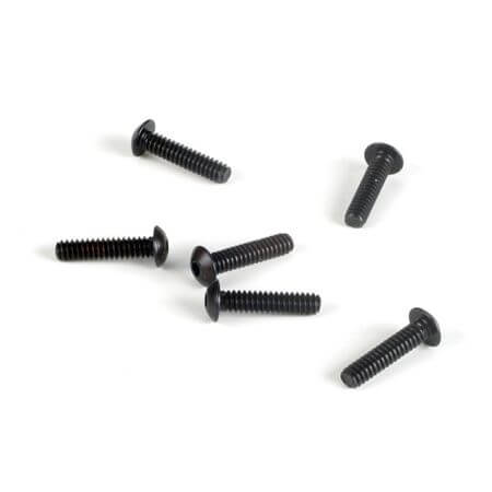 Z-LOSA6256 Losi 4-40 x 1/2 Button Head Cap Screw (6) LOSA6256 - Image 1