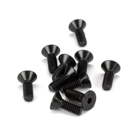 Z-LOSA6262 Losi 8-32 x 1/2 Flat Head Screws (10) LOSA6262 - Image 1