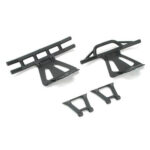 Losi Front/Rear Bumpers & Braces: LST/2, XXL/2, 3XXXL-E LOSB2401