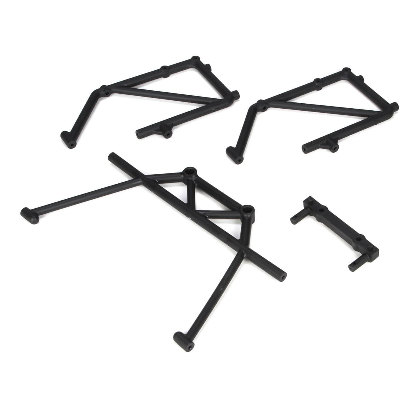 Z-LOSB2580 Losi Rear Cage Mount & Fender Brace Set (4): 5IVE-T LOSB2580 - Image 1