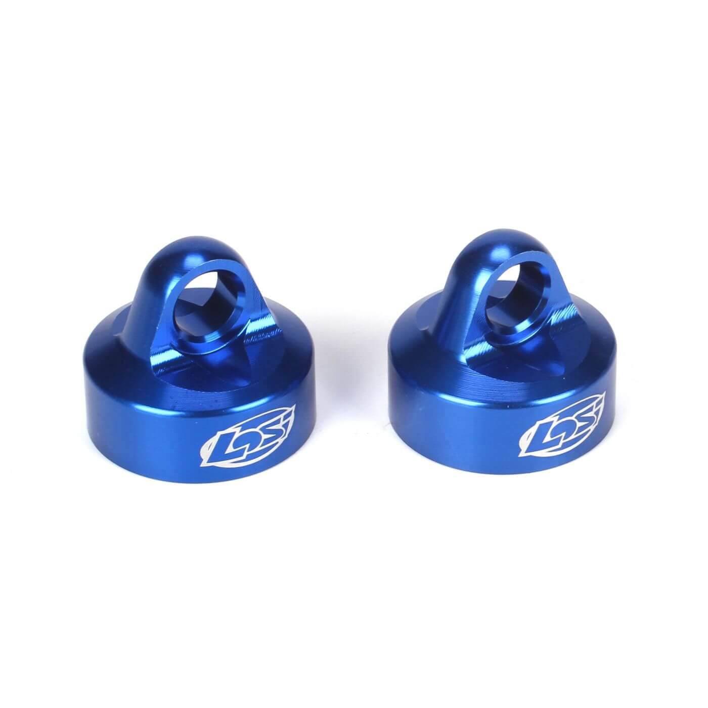 Z-LOSB2858 Losi Shock Caps, Blue (2): 5IVE-T, MINI WRC LOSB2858 - Image 1