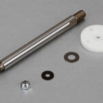 Losi NttedShockShaft&Piston Kit,Front:5IVE-T,MINI WRC LOSB2871