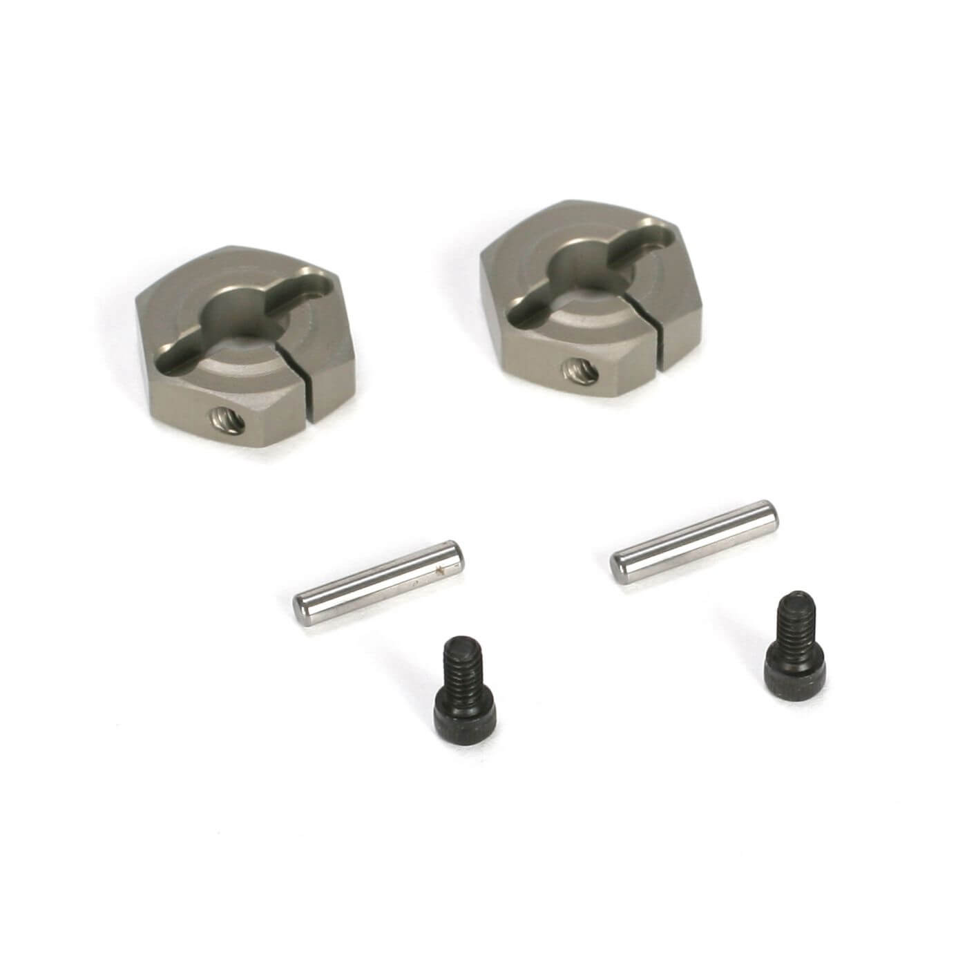 Z-LOSB3493 Losi Aluminum Clamping Wheel Hex (2): TEN-SCTE LOSB3493 - Image 1
