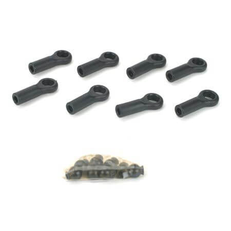 Z-LOSB4020 Losi Rod Ends & Pivot Balls (8): LST/2, XXL/2 LOSB4020 - Image 1