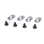 Losi EngineMntInserts&Screws,19.5/58(4):5IVE-T,MINI WRC LOSB5804