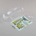 Team Losi Racing Body Set, Clear, w/Stickers: 22T 4.0 TLR230011